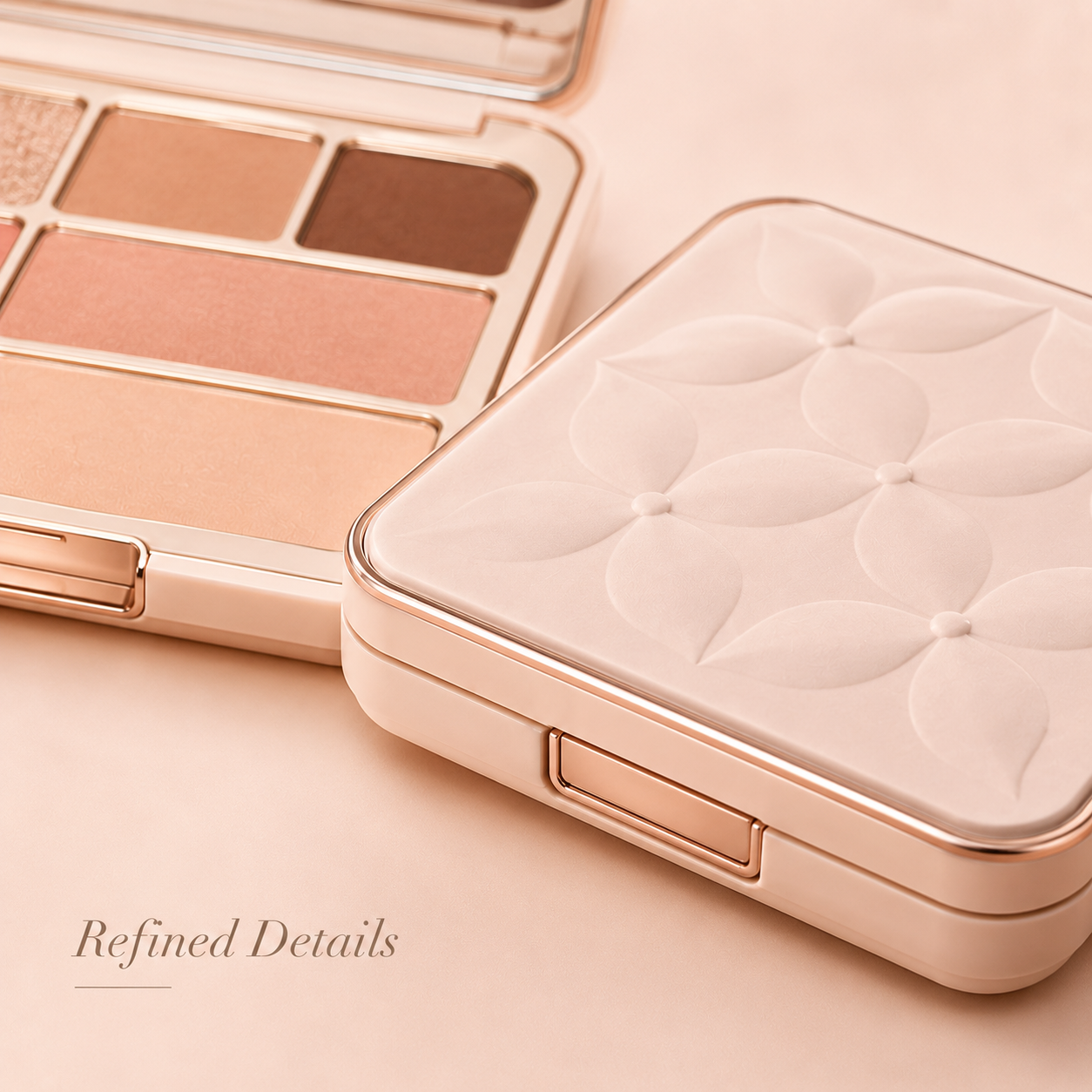 Soft Nude Multi-Use Eyeshadow Palette – Smooth Blend, Natural Glow & Long-Wearing Everyday Color